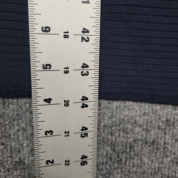 NWT BANANA REPUBLIC Blue Long Sleeve Button Shoulder Sweater Dress SIZE XXL - Picture 6 of 11